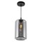 Cwi Lighting Glass 1 Light Down Mini Pendant With Smoke Finish 5553P7-Smoke - alternate 4